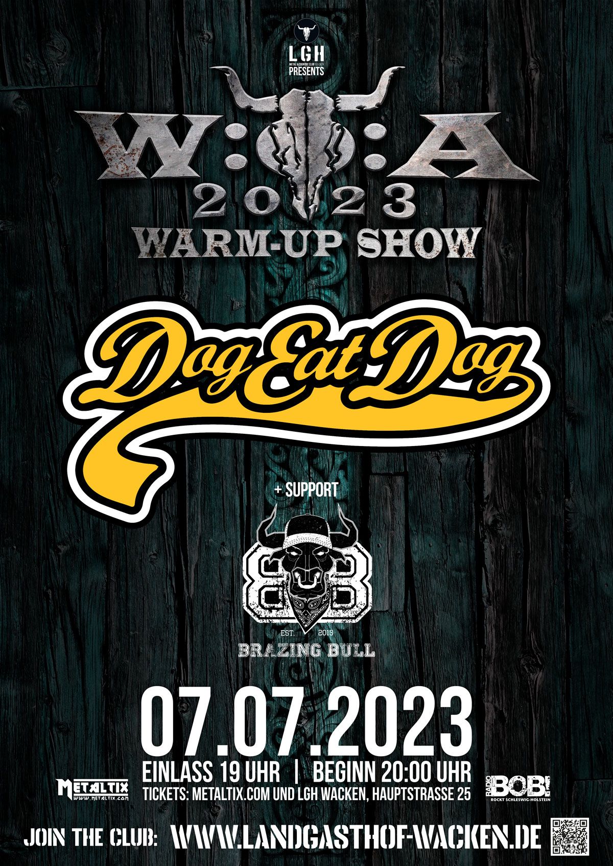 Dog Eat Dog live | W:O:A Warm-Up Show | 07.07.2023
