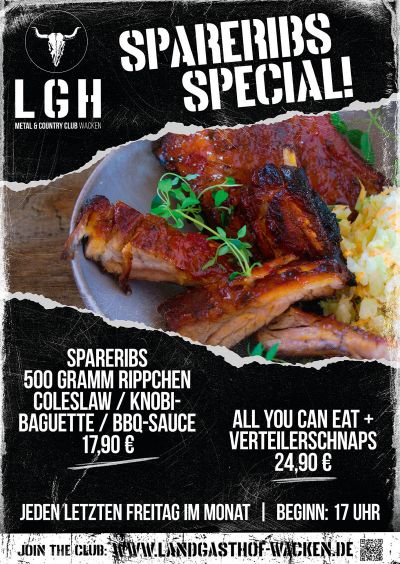 Spareribs Special Online Poster