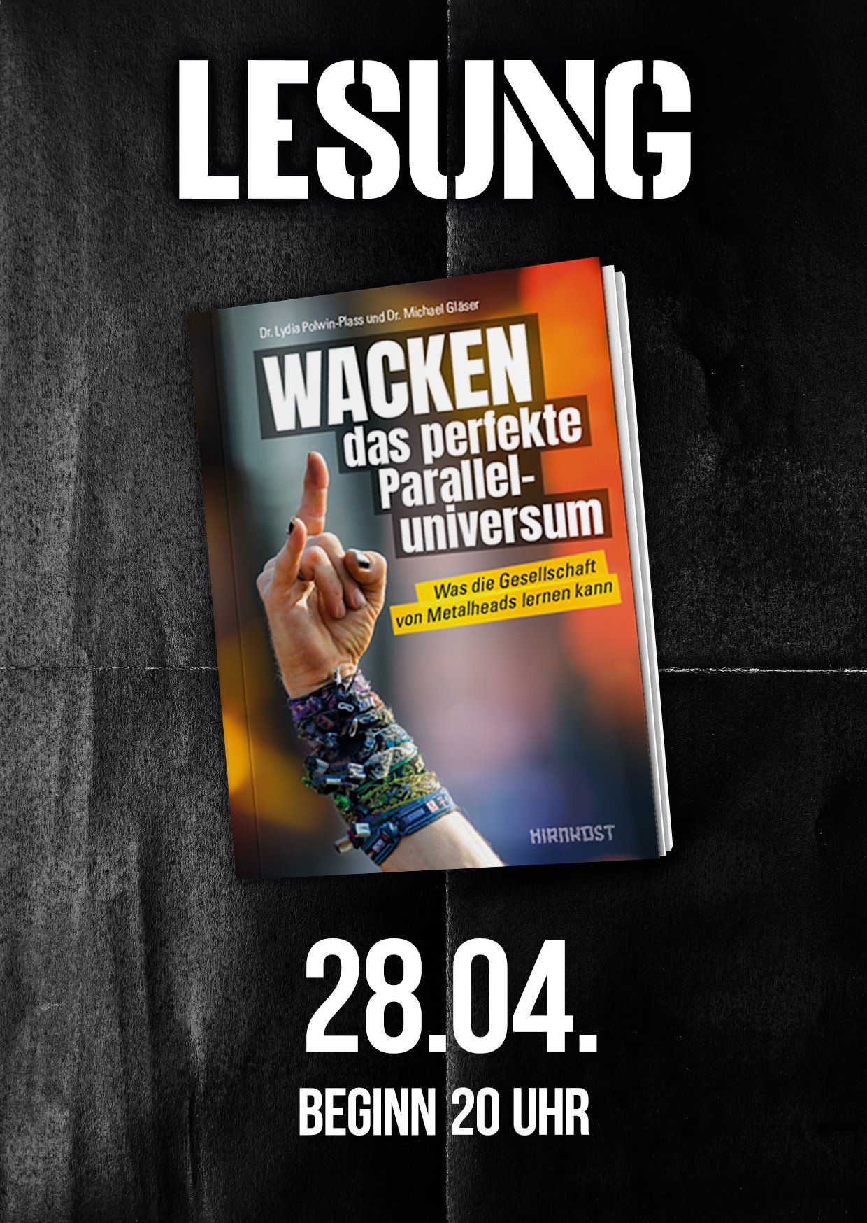 Lesung 28.04. im LGH Wacken - "Wacken - das perfekte Paralleluniversum"