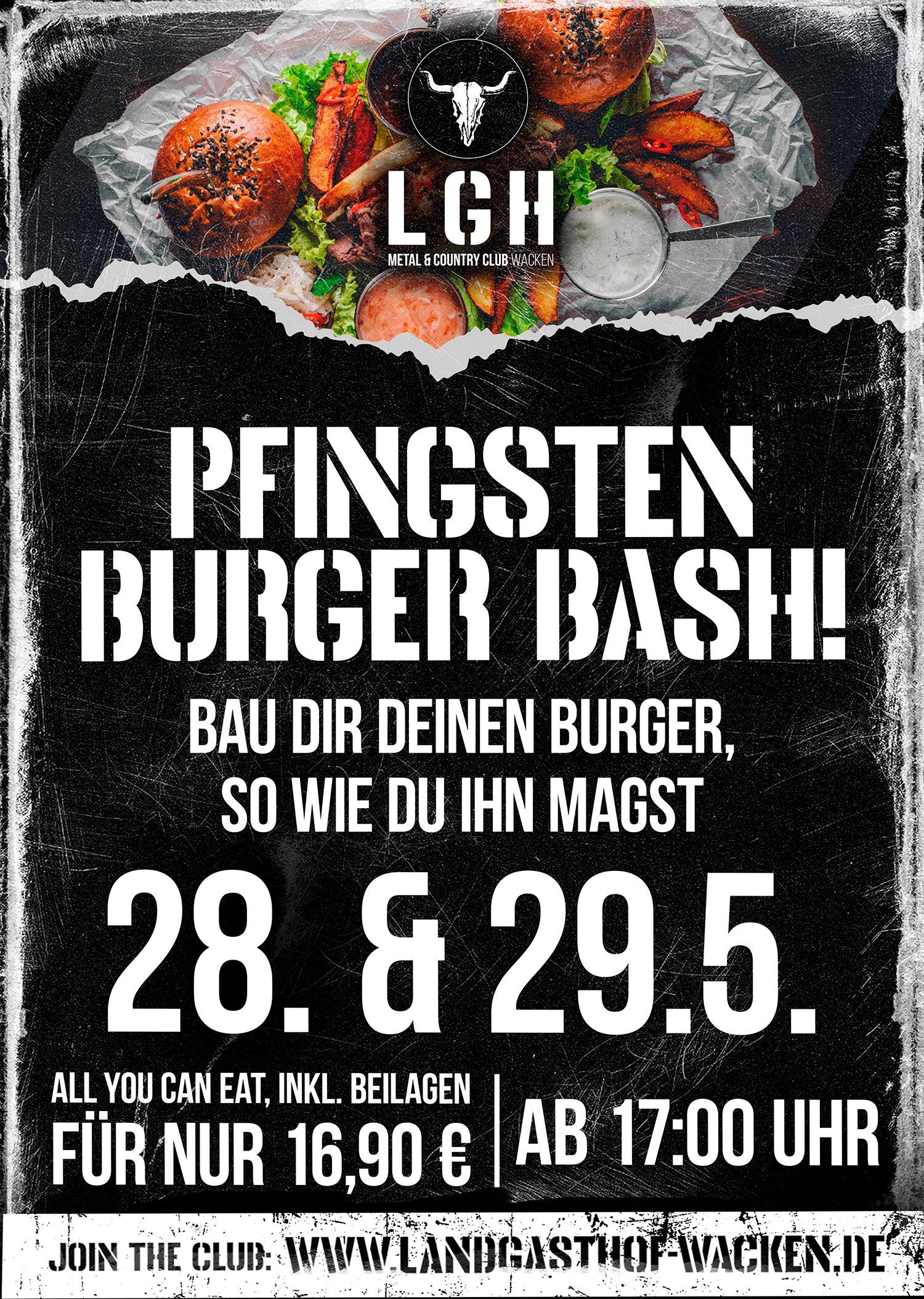 Pfingsten Burger Bash
