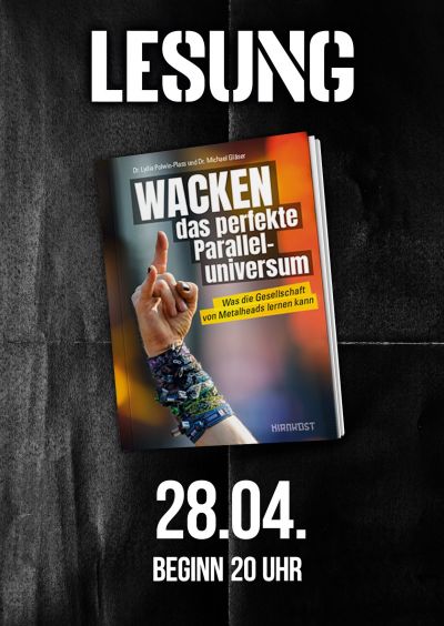 Lesung 28.04. im LGH Wacken - "Wacken - das perfekte Paralleluniversum"