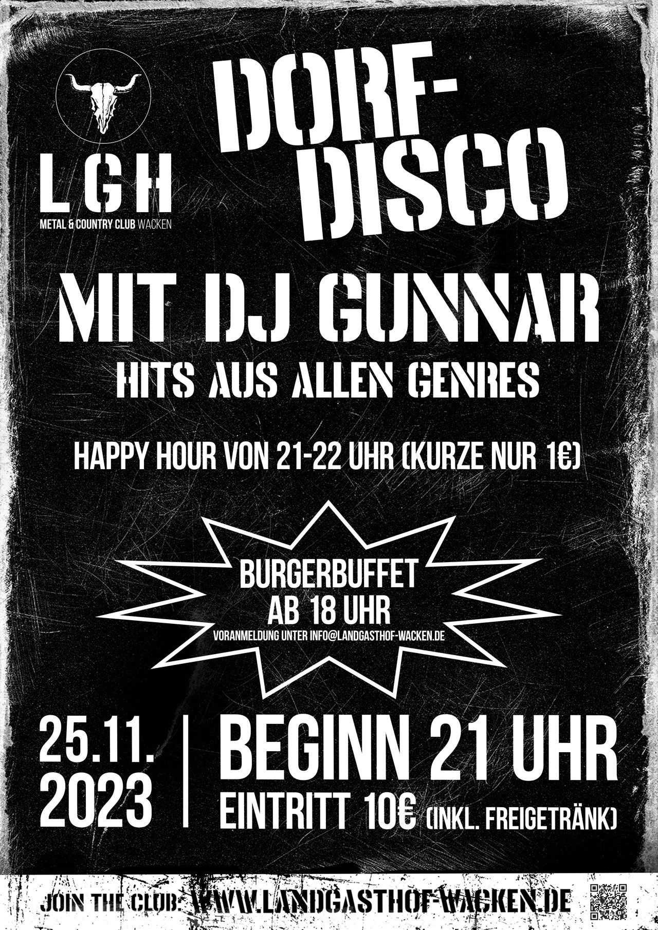 Dorfdisco – 25.11.2023