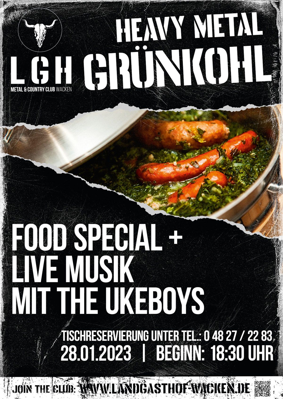 Heavy Metal Grünkohl – live zu Gast: The Ukeboys